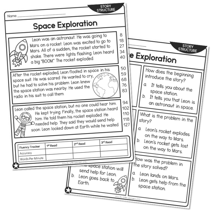 Extended reading comprehension funding space exploration answer key